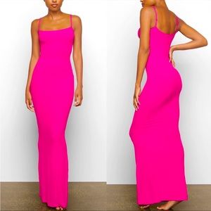 BRAND NEW SKIMS HOT PINK DRESS!!